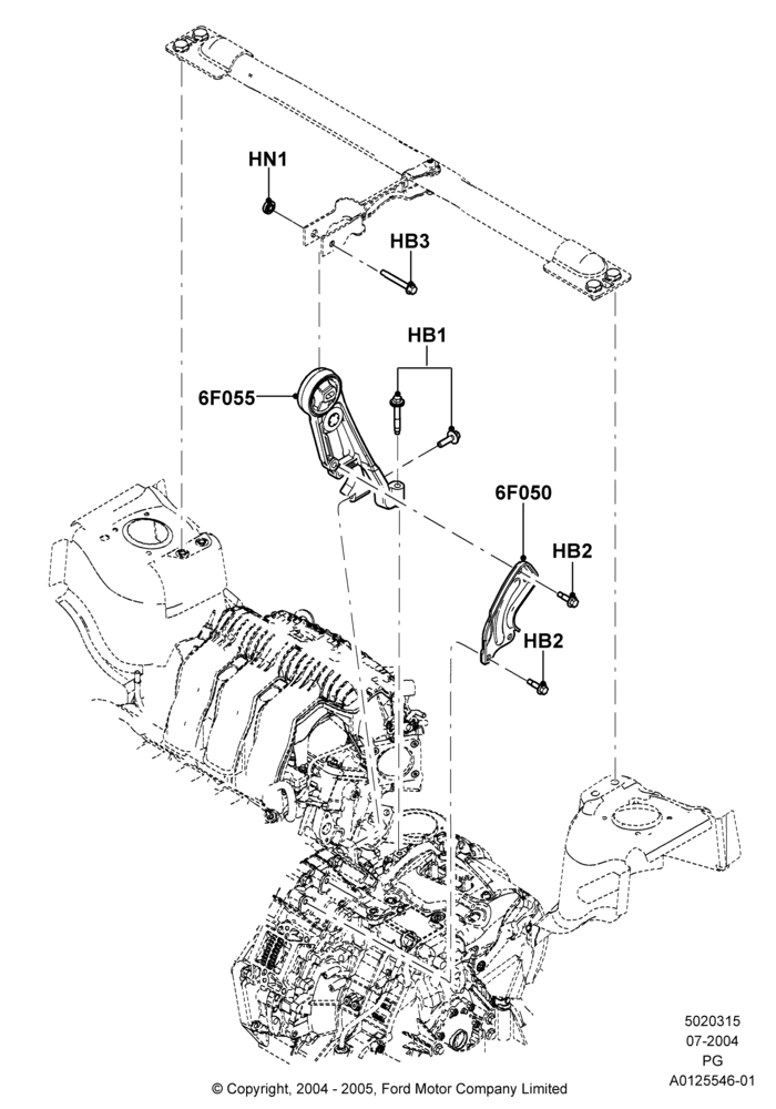 15 - Engine Mounting Damper; 12/JUL/2004-30/APR/2007