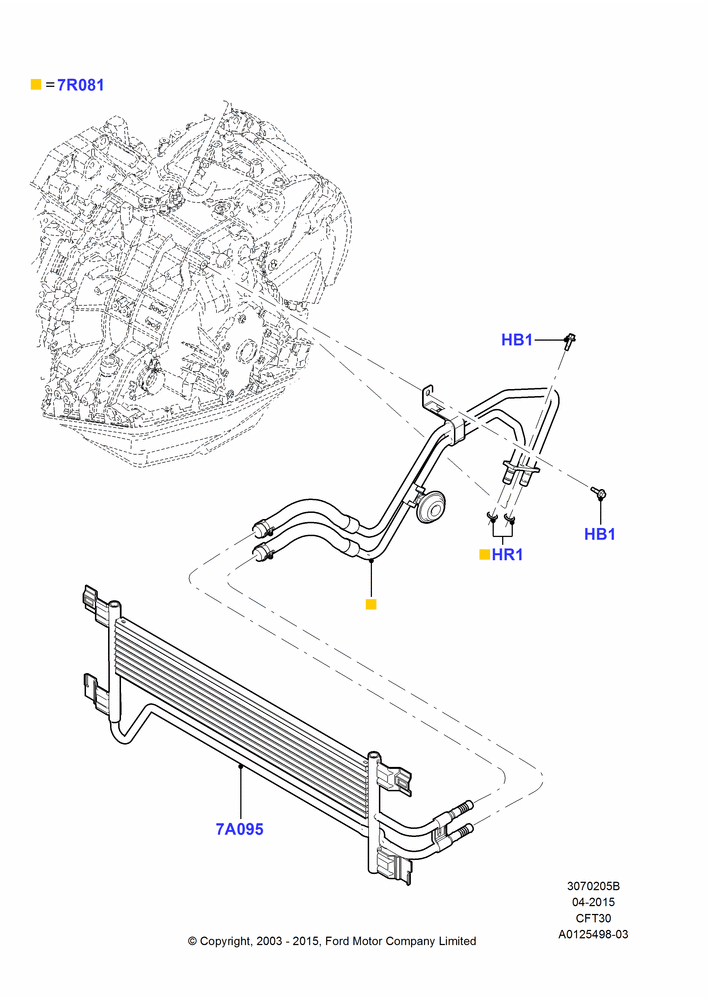 05B - Transmission Cooling Systems, CVT Select Shift Transmission; 12/JUL/2004-30/APR/2007