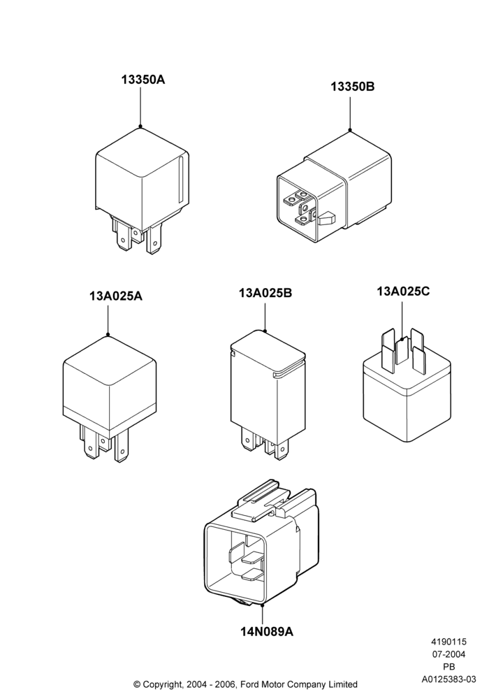 15 - Relays; 12/JUL/2004-04/JUN/2007