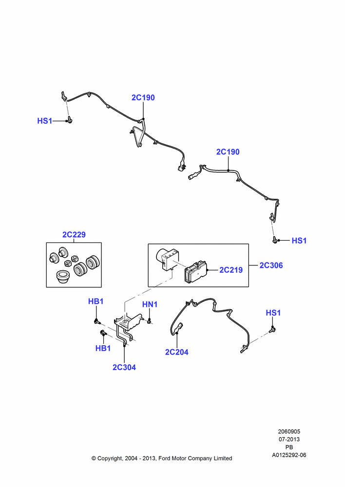 05 - Anti-Lock Braking System; 12/JUL/2004-04/JUN/2007