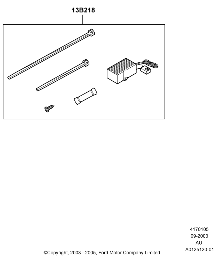 05D - Headlamps and Front Flasher Lamps, Accessory, For Daytime Running Lamps; 04/SEP/2003-18/JUL/2005