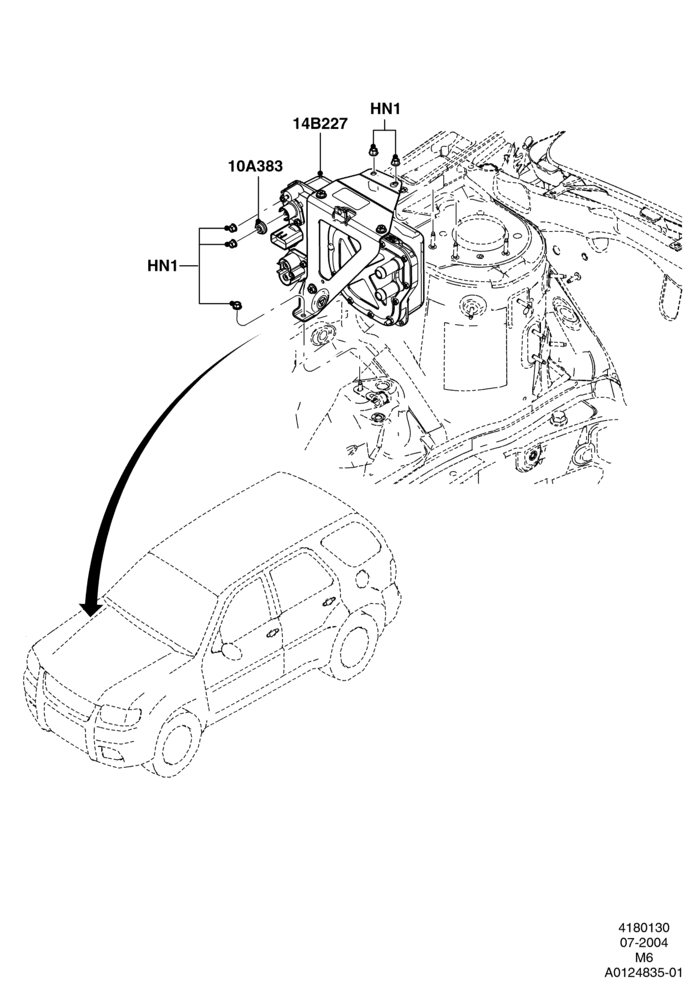 30 - Mountings - Modules, Sensors,Relays; 26/JUL/2004-01/MAY/2006