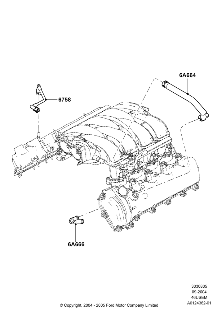 05 - Emission Control - Crankcase, 4.6L 3v V8 SOHC EFI; 07/SEP/2004-22/MAR/2010