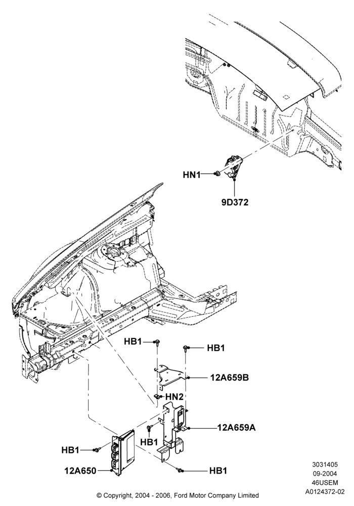05A - Engine Modules and Sensors, (+)"CDN/MEX/USA", 4.6L 3v V8 SOHC EFI; 07/SEP/2004-27/MAY/2008