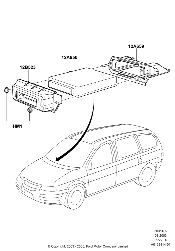 05A - Engine Modules and Sensors, (+)"CDN/MEX/USA", 3.9L OHV EFI NA V6 GAS; 25/AUG/2003-02/JAN/2007