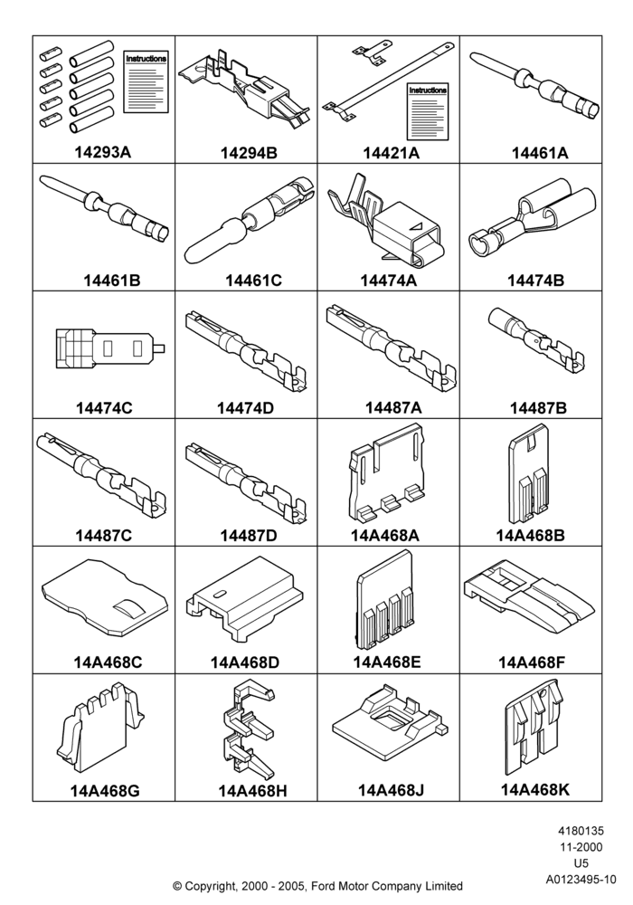 35A - Wiring Terminals, Page A; 13/NOV/2000-16/DEC/2010