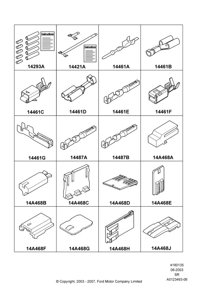 35A - Wiring Terminals, Page A; 04/JUN/2001-01/JUL/2005