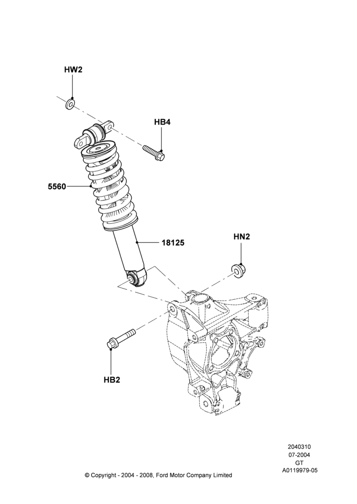 10 - Rear Springs and Shock Absorbers; 30/JUN/2004-30/SEP/2006