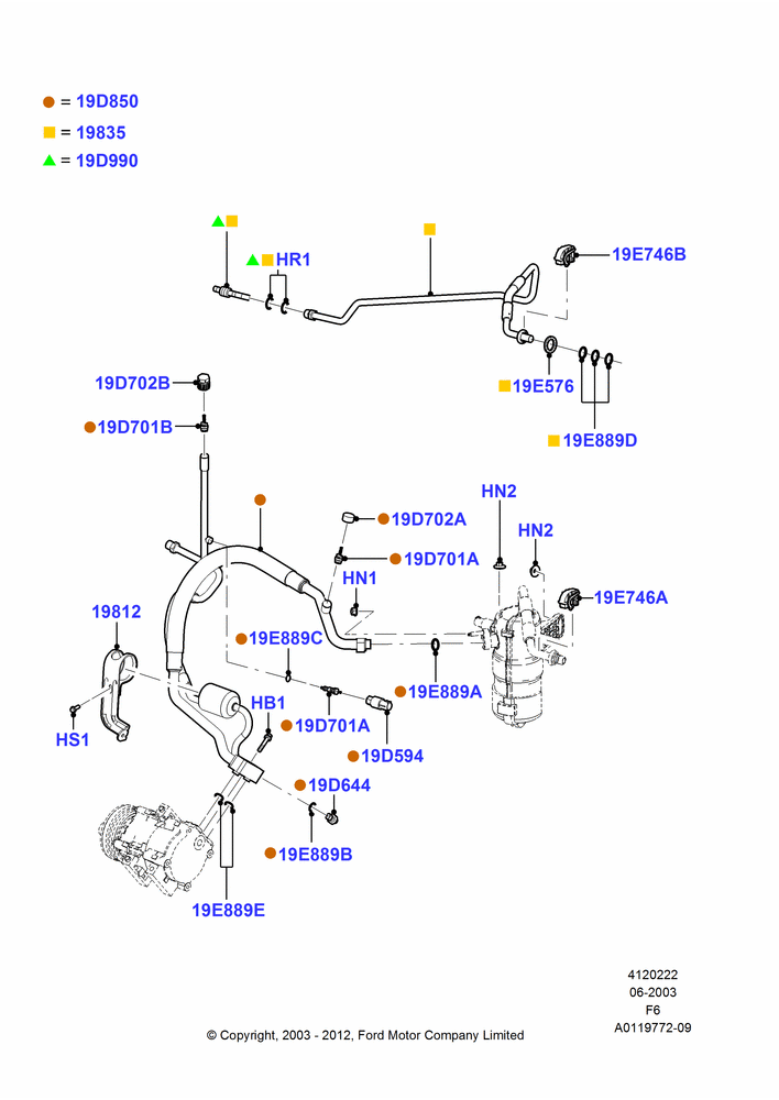 22A - Air Conditioning System; 02/JUN/2003-23/AUG/2004