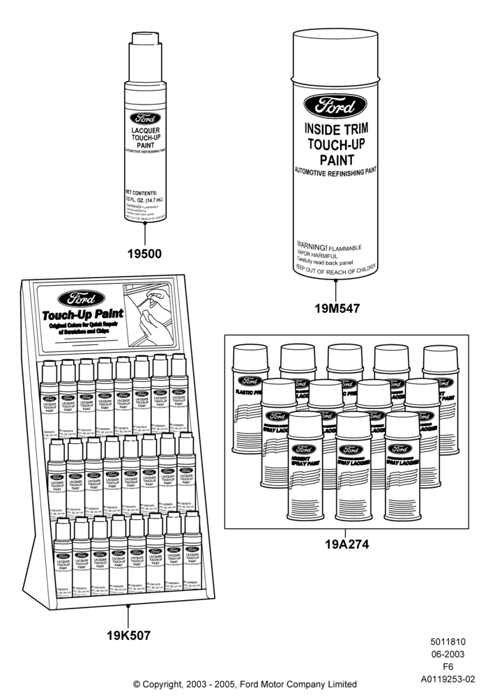 10 - Paint; 02/JUN/2003-23/DEC/2014