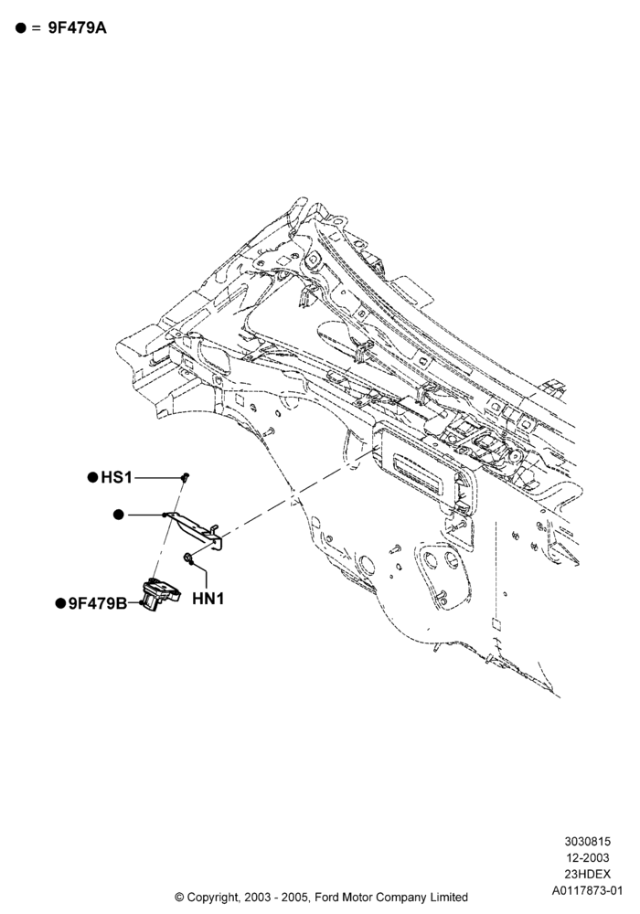 15B - Emission Control - Valves/Hoses, 2.3L Duratec-HE (145PS) - MI4; 22/DEC/2003-01/MAY/2006