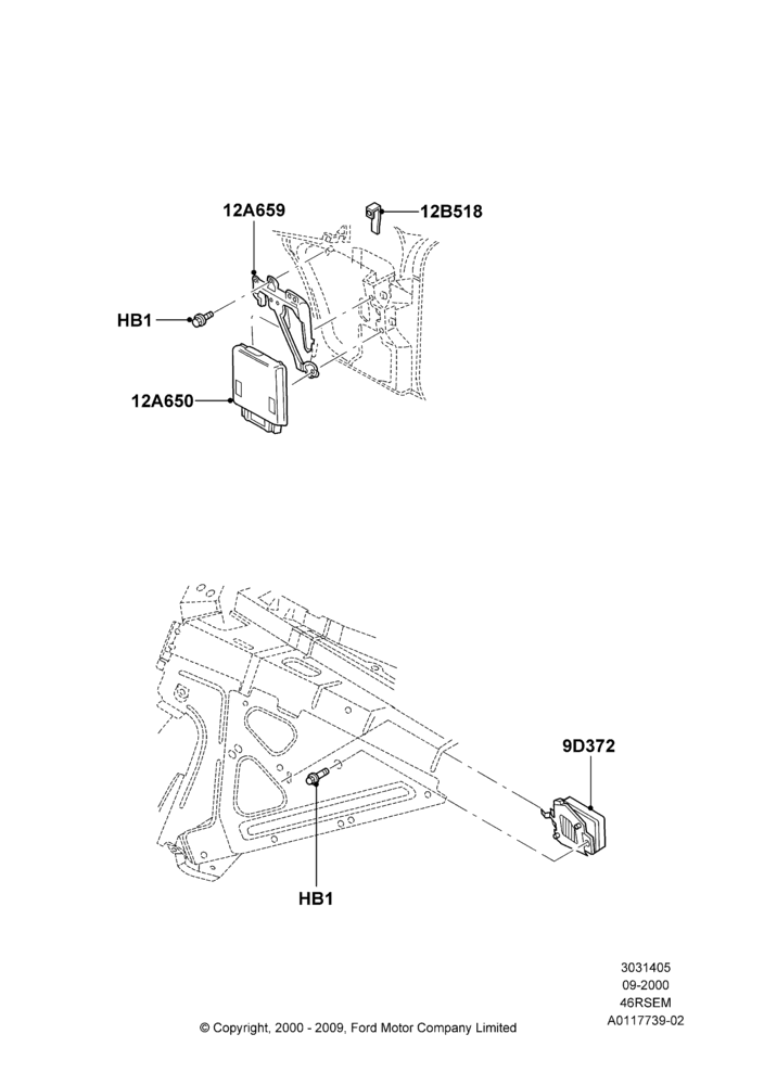05B - Engine Modules and Sensors, (-)"CDN/MEX/USA", 4.6 SOHC EFI, GT; 18/SEP/2000-12/MAY/2004