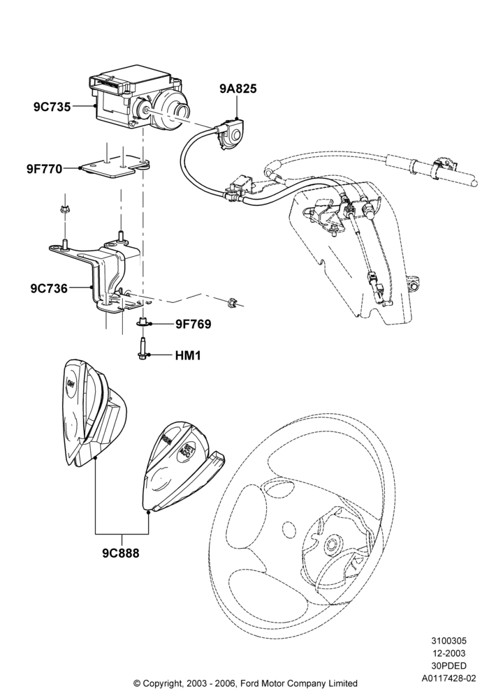 05C - Speed Control, 3.0 V6 24V DOHC EFI Modular; 22/DEC/2003-01/MAY/2006