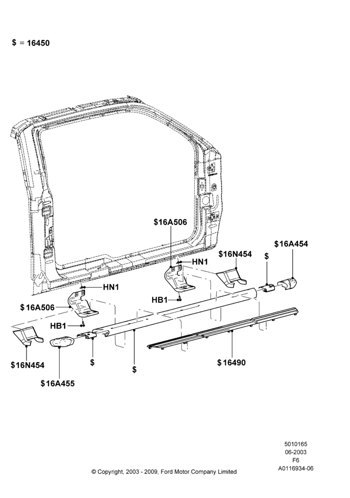 65B - Running Boards/Side Steps, Running Boards - Tubular - Black, Running Boards-Tubular Anod Alum, Super Cab, Production Step Bars; 02/JUN/2003-23/DEC/2014