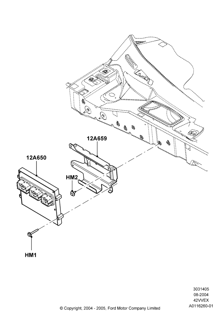 05B - Engine Modules and Sensors, 4.2L V6 12v OHV EFI; 23/AUG/2004-18/AUG/2008