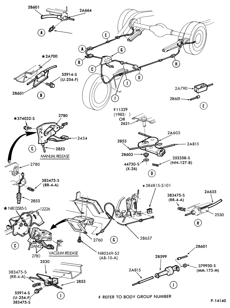 26 - BRAKES-Parking brake system