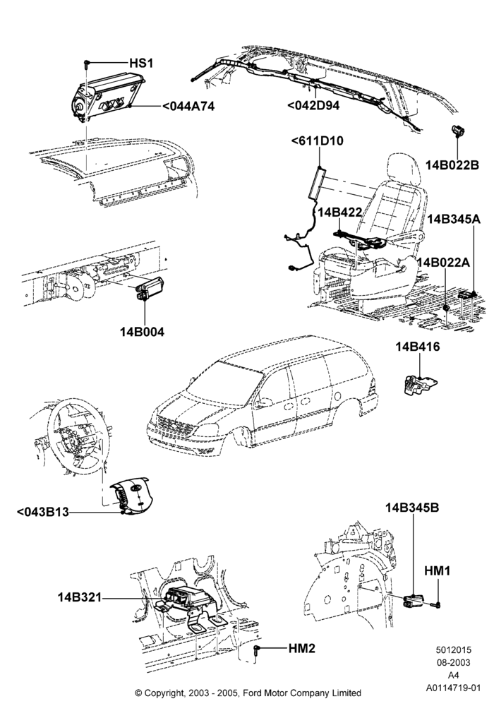 15 - Airbag System; 25/AUG/2003-02/JAN/2007