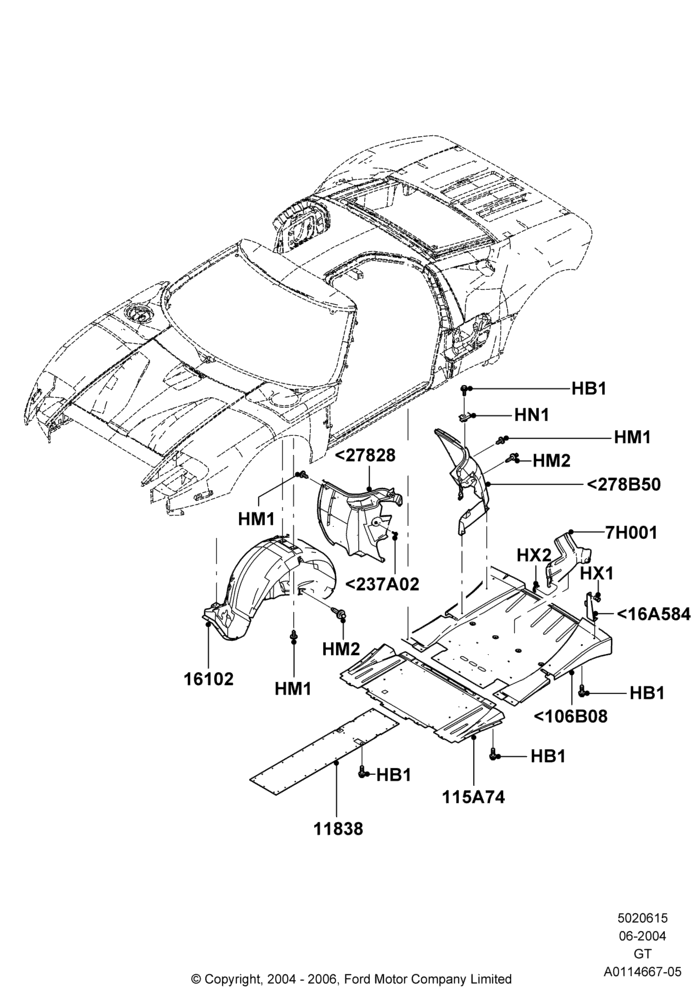 15 - Splash and Heat Shields; 30/JUN/2004