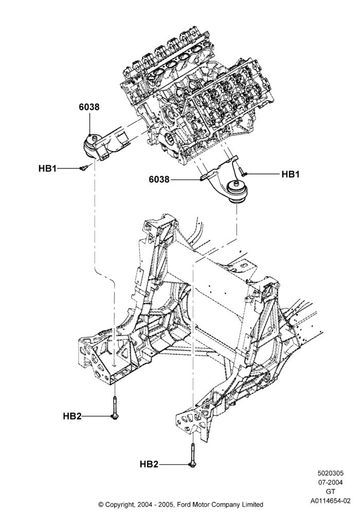 05 - Engine Mounting; 30/JUN/2004