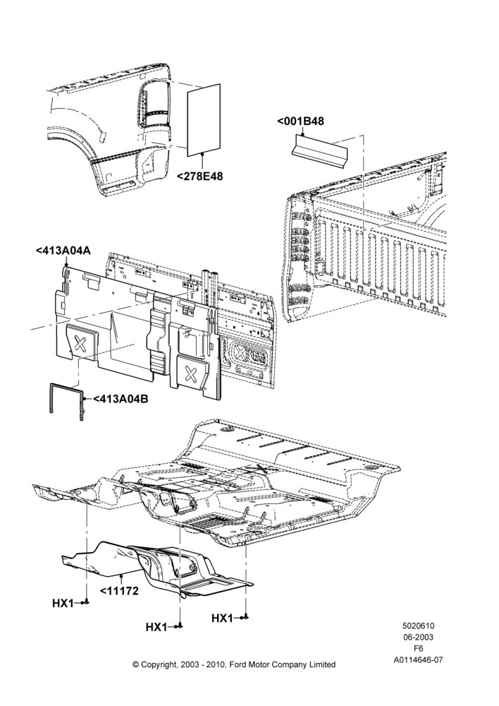 10 - Insulators - Rear; 02/JUN/2003-23/DEC/2014