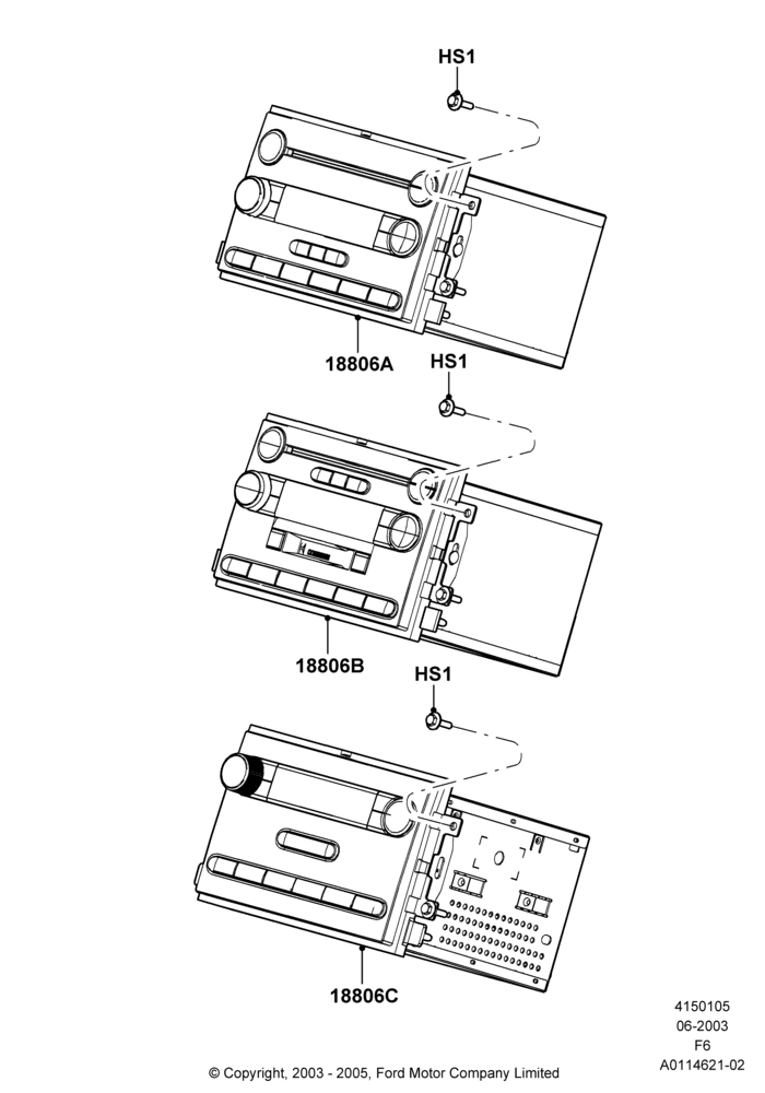05A - Audio Equipment - Original Fit; 02/JUN/2003-23/AUG/2004