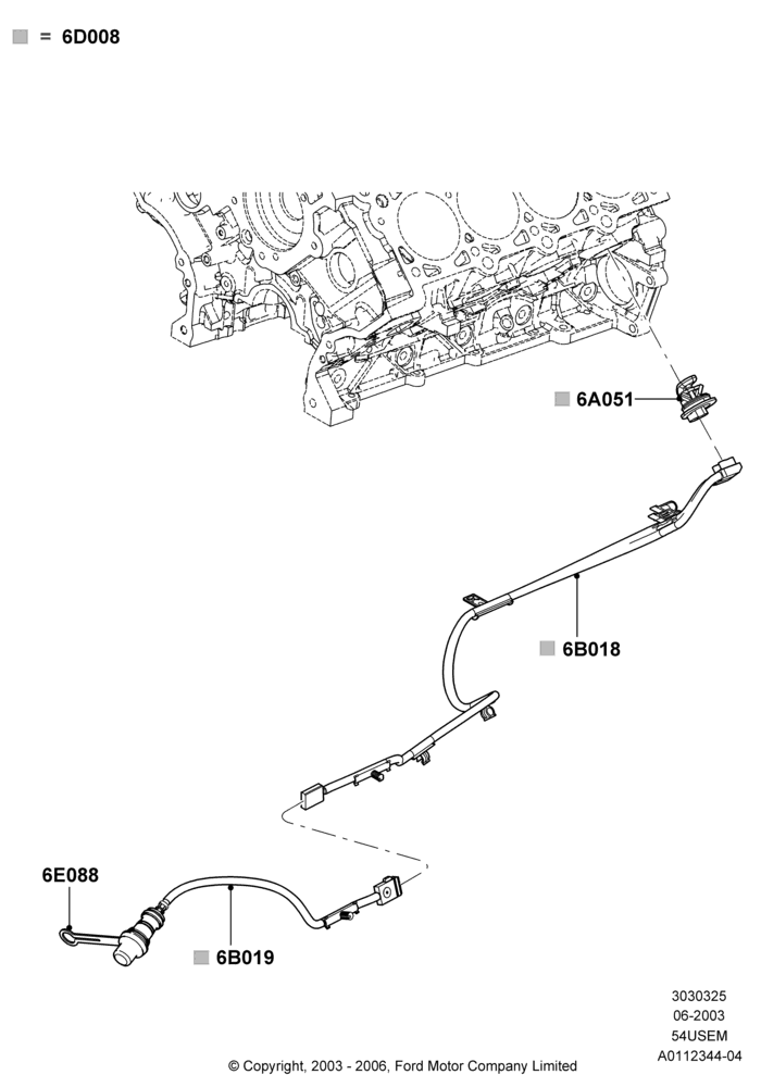 Engine Heater, 5.4L 3V V8