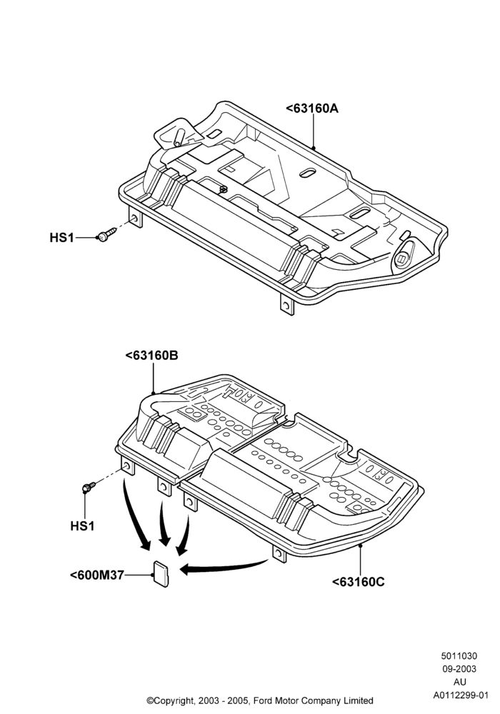 30A - Rear Seat Base; 04/SEP/2003-05/APR/2004