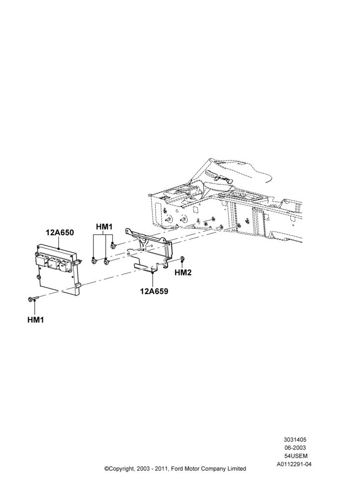 05B - Engine Modules and Sensors, 5.4L 3V V8, Ford 150 Series; 02/JUN/2003-18/AUG/2008
