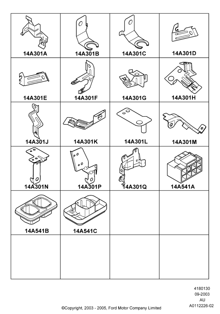 30 - Mountings - Modules, Sensors,Relays; 04/SEP/2003-07/DEC/2010