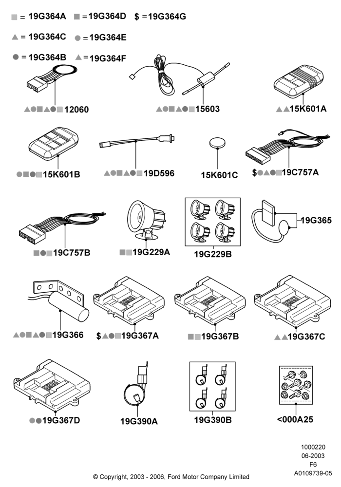 Remote Starting Kit, Automatic Transmission, With Power Door Locking, Accessory, One Way