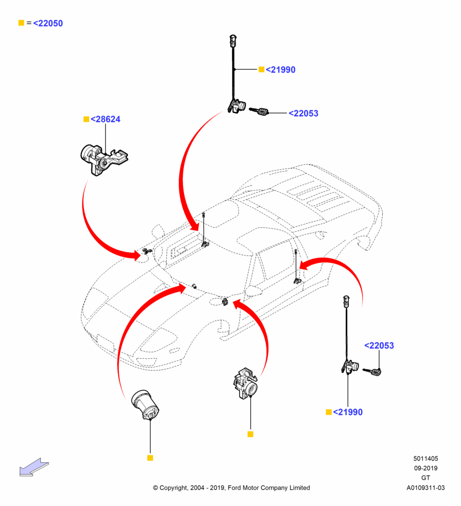 05 - Vehicle Lock Sets and Repair Kits; 30/JUN/2004