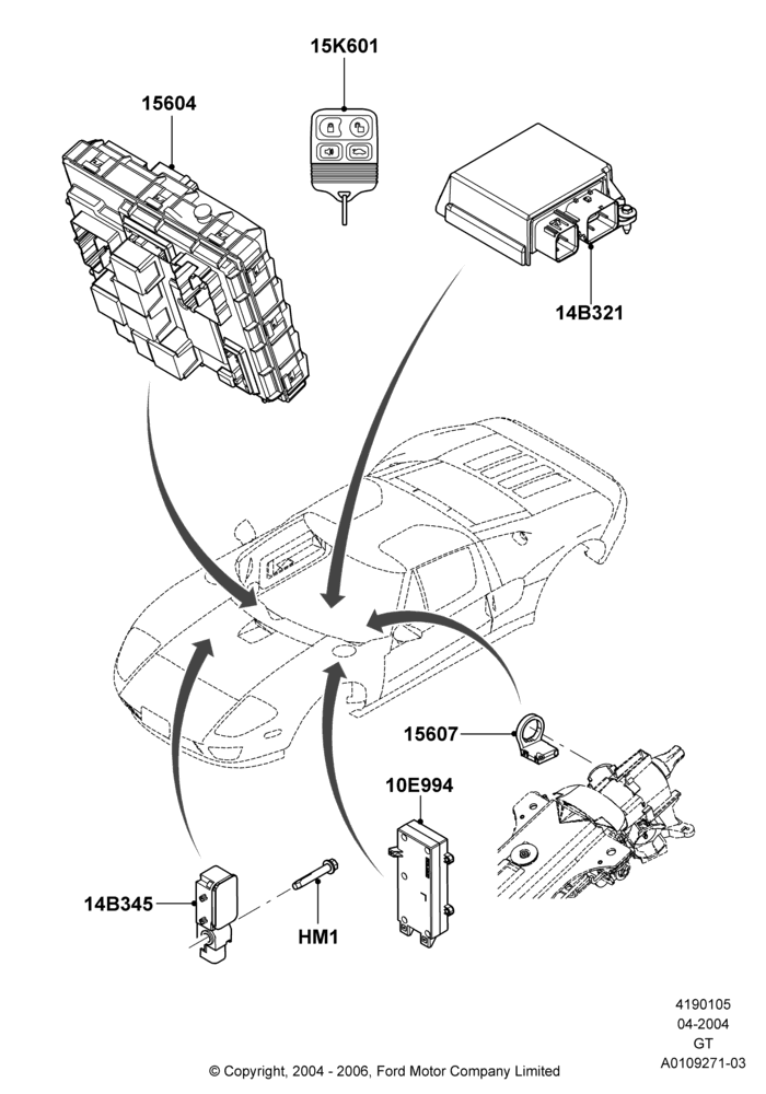 05 - Vehicle Modules and Sensors; 30/JUN/2004