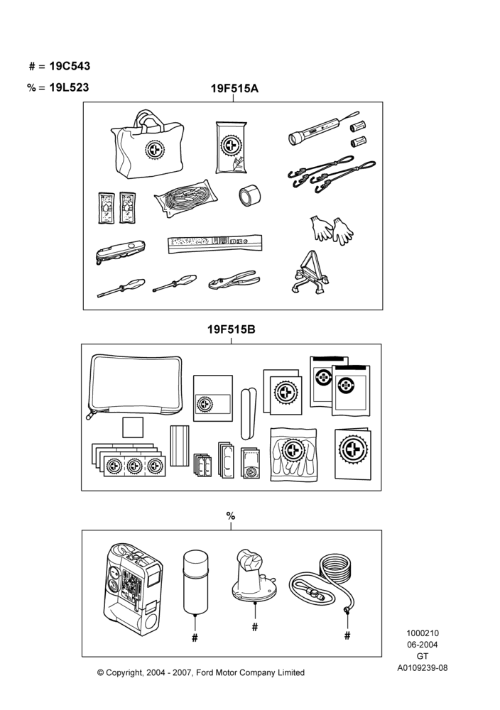10 - Emergency and Safety Equipment; 30/JUN/2004