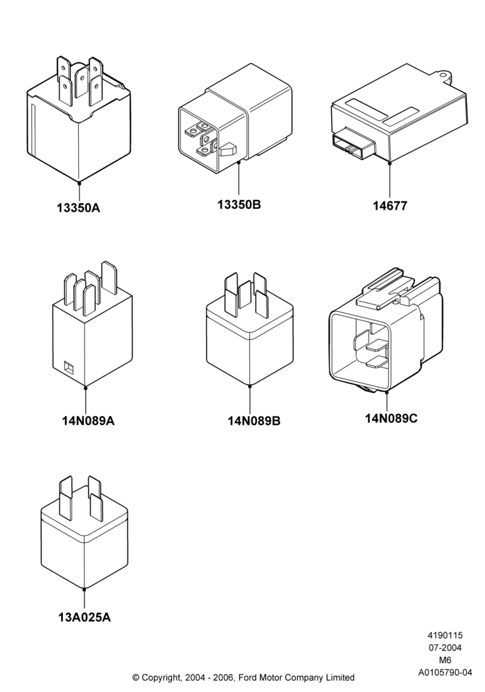 15 - Relays; 26/JUL/2004-01/MAY/2006