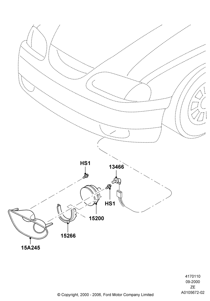 Front Fog Lamps, Cobra