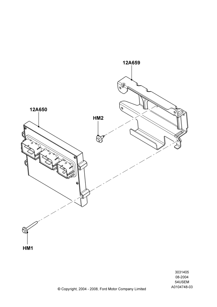 05A - Engine Modules and Sensors, 5.4L 3V V8; 02/AUG/2004-15/SEP/2008