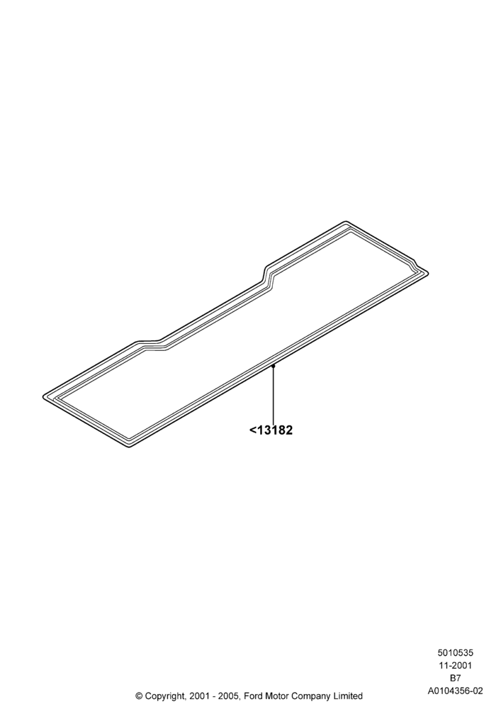 35XA - Load Compartment Trim, Accessory Carpet Mats; 18/MAR/2002-30/JUN/2017
