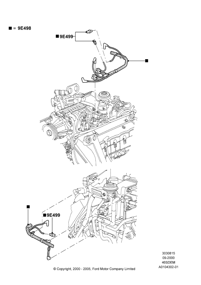 15 - Emission Control - Valves/Hoses, 4.6 DOHC EFI S/C, Cobra; 06/MAY/2002-12/MAY/2004