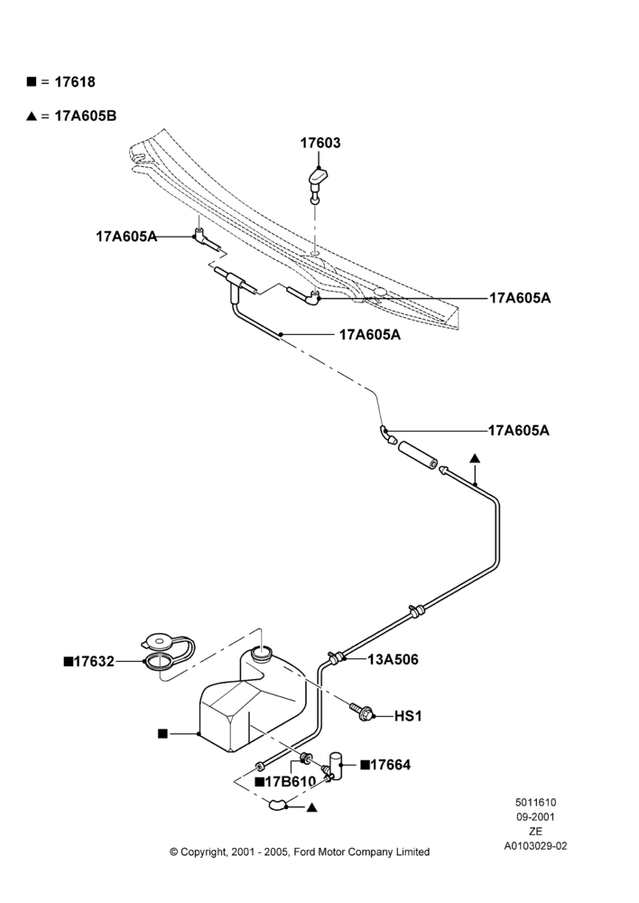 10 - Windshield Washer; 18/SEP/2000-12/MAY/2004