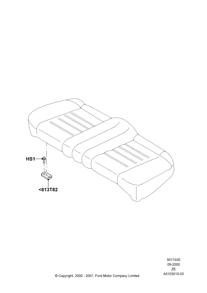 30 - Rear Seat Base; 18/SEP/2000-12/MAY/2004