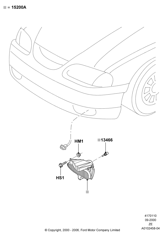 Front Fog Lamps, (-) Cobra