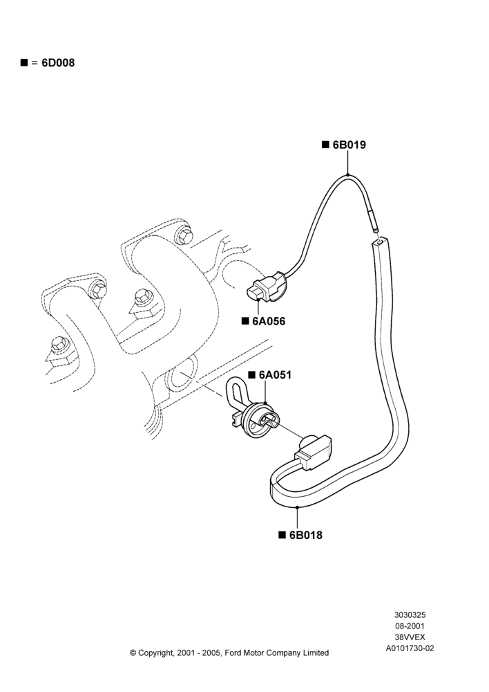 Engine Heater, 3.8 OHV EFI