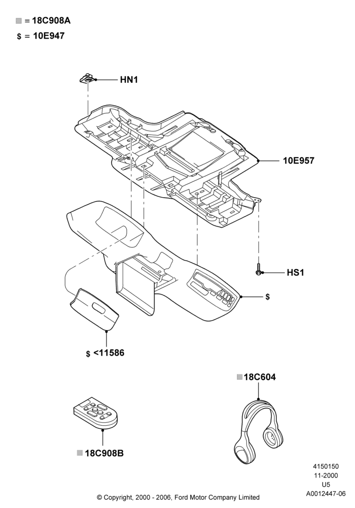 50A - Family Entertainment System, With DVD Player, Production-Installed Type; 19/AUG/2002-19/JUL/2005
