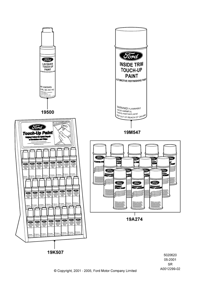 10 - Paint; 04/JUN/2001-01/JUL/2005