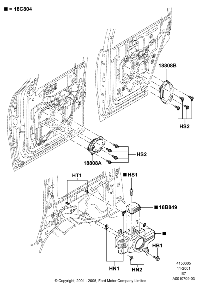 05A - Speakers, With Audiophile Sound System; 18/MAR/2002-02/AUG/2006
