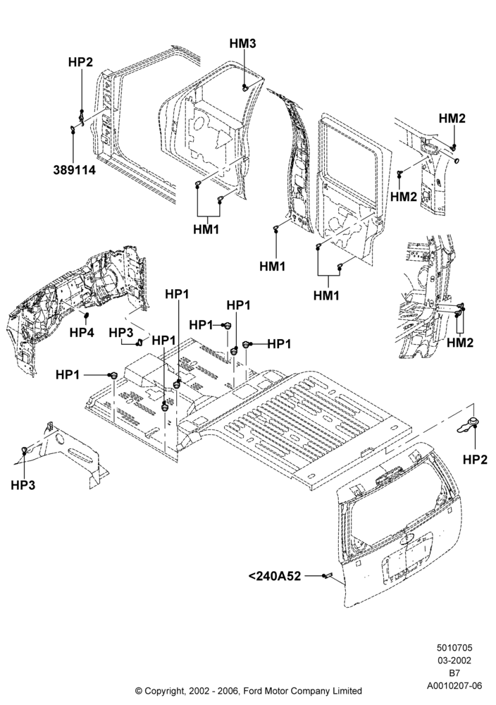 05A - Plugs - Body; 18/MAR/2002-02/AUG/2006