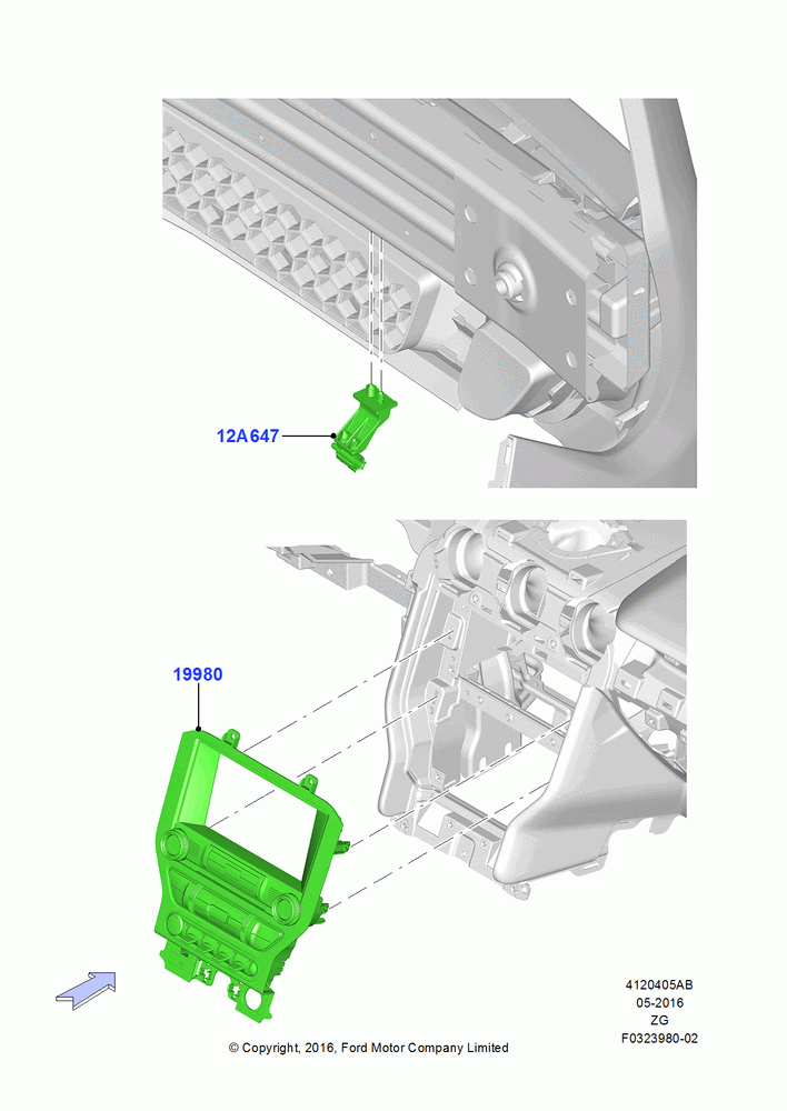 05AB - Heater & Air Conditioning Controls, Human Machine Interface 3, Human Machine Interface 4, North American Markets; 18/AUG/2014