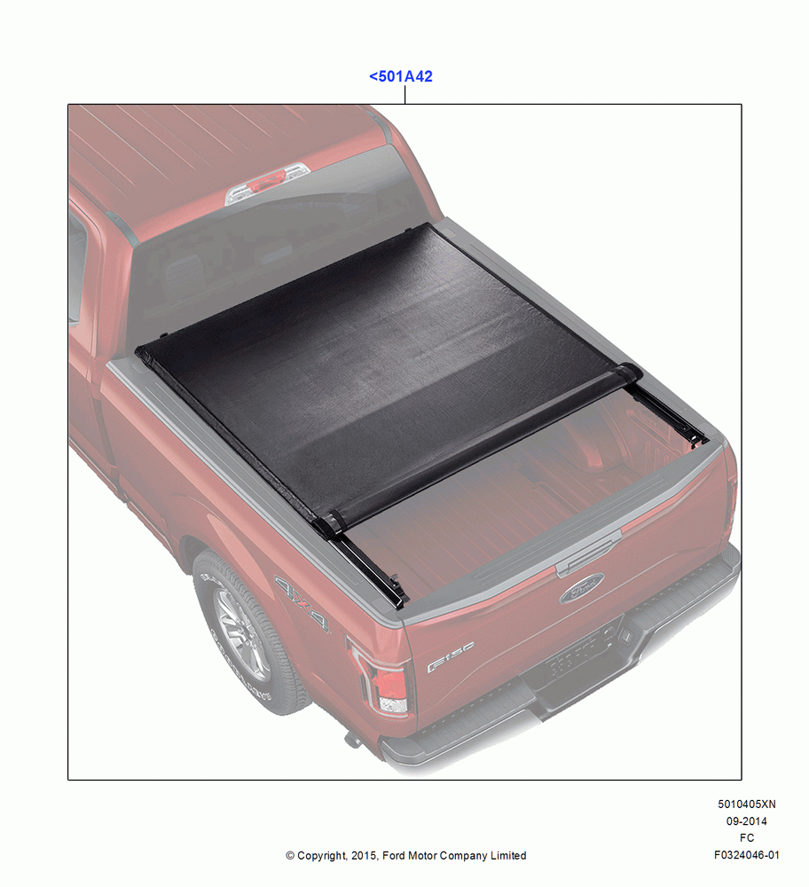 05XN - Pick Up Box/Tailgate and Tonneau, Accessory, Roll-Up Tonneau Cover; 20/OCT/2014