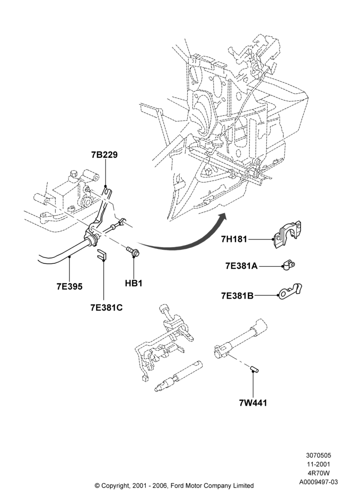 05A - Gear Change-Automatic Transmission, 4R70/4R75 W/E 4 Speed Trans; 18/MAR/2002-02/AUG/2006