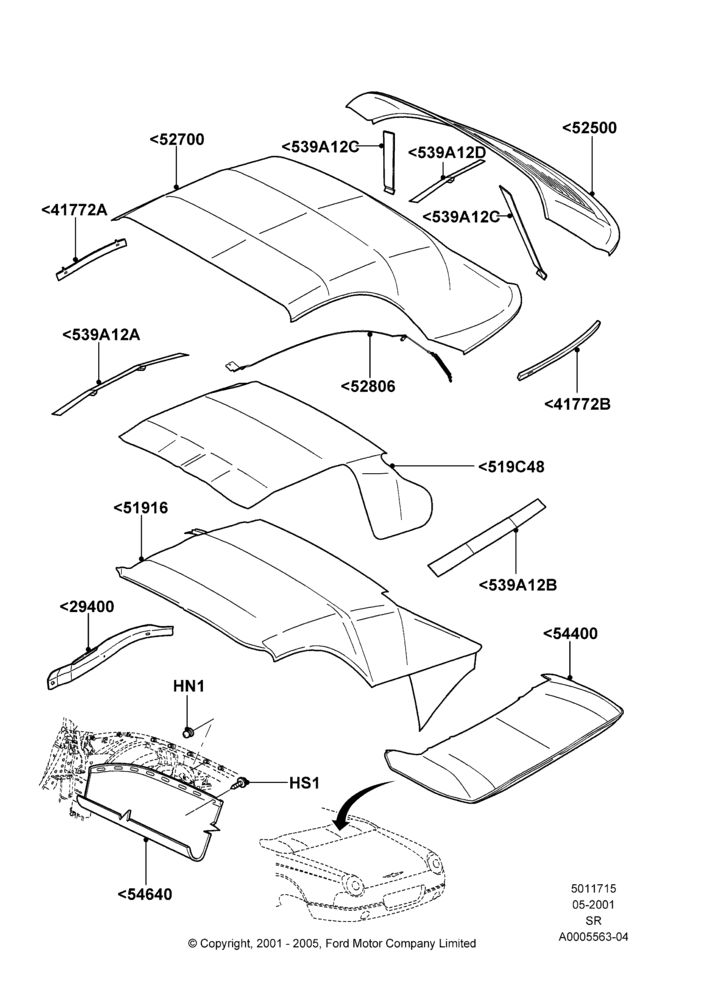 15 - Soft Top; 04/JUN/2001-01/JUL/2005